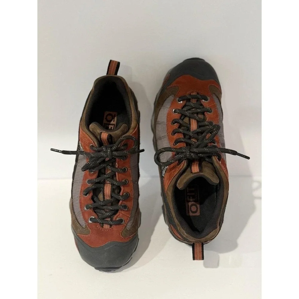 MEN'S OBOZ FIREBRAND II LOW WATERPROOF Hiking shoes size 8 outdoor active tredy